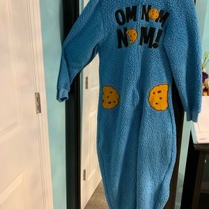 Cookie Monster Adult Onsie